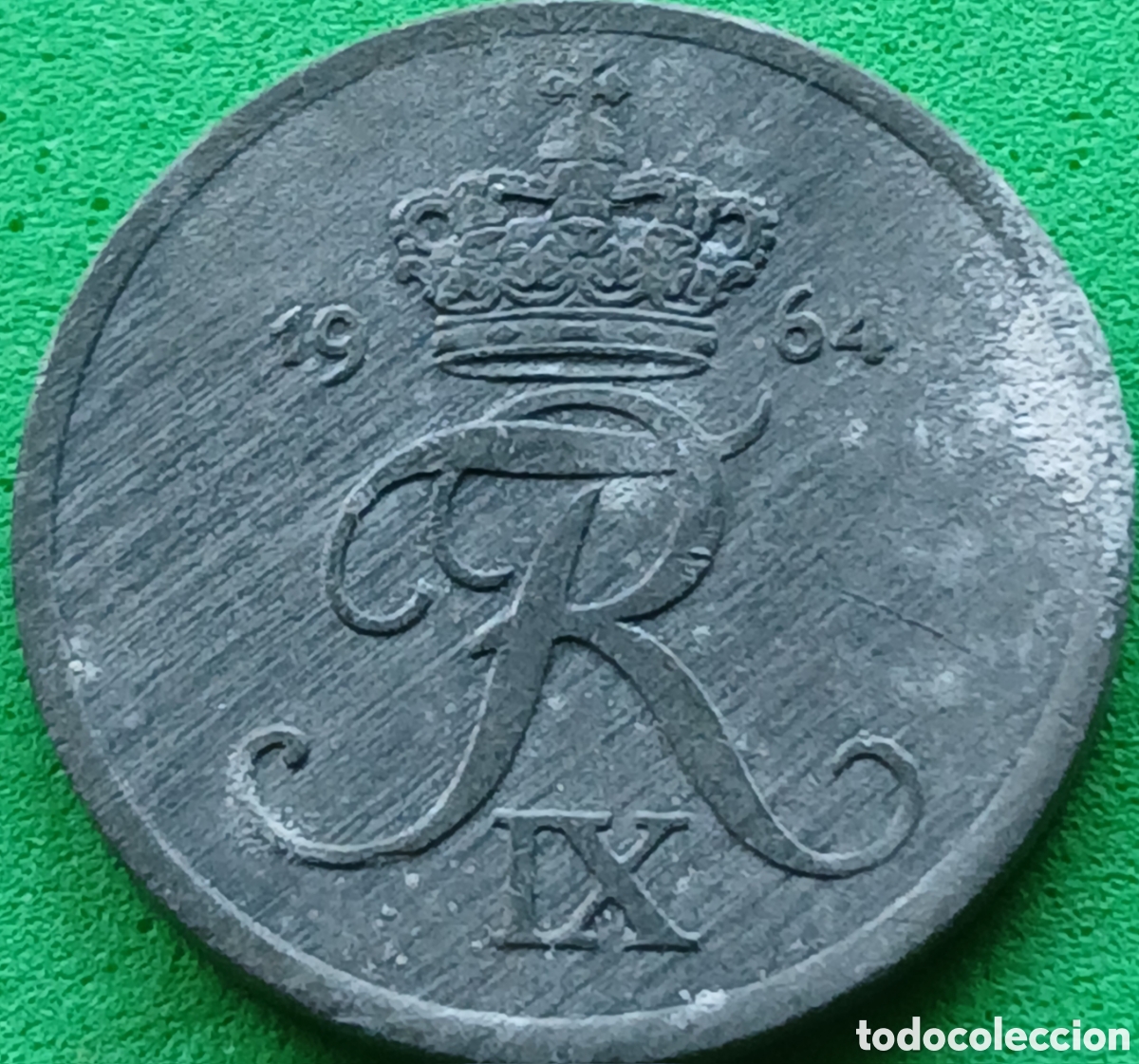 Monedas antiguas de Europa: Dinamarca 2 ore 1964 km#840
