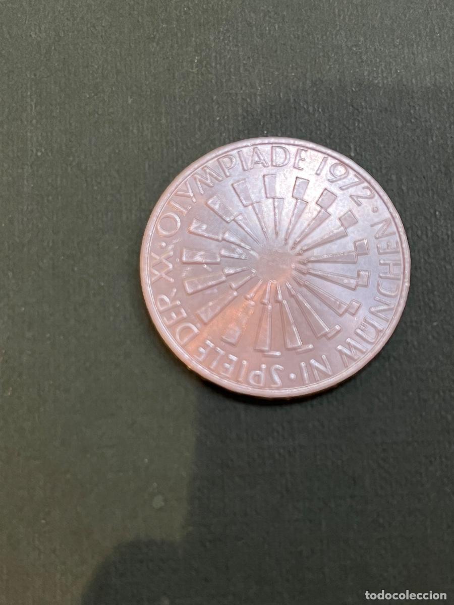 Monedas antiguas de Europa: Alemania. 1972-G. 10 marcos de plata.