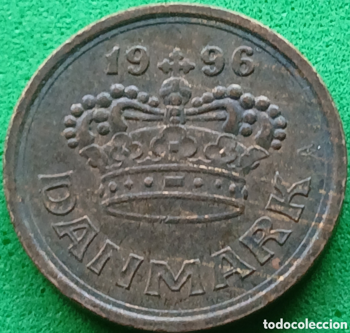 Monedas antiguas de Europa: Dinamarca 25 ore 1996 km#868