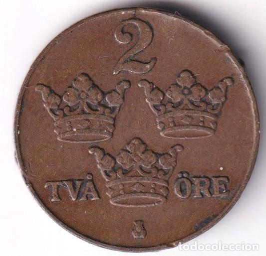 Monedas antiguas de Europa: MONEDA SUECIA 2 ORE 1926 - BRONCE