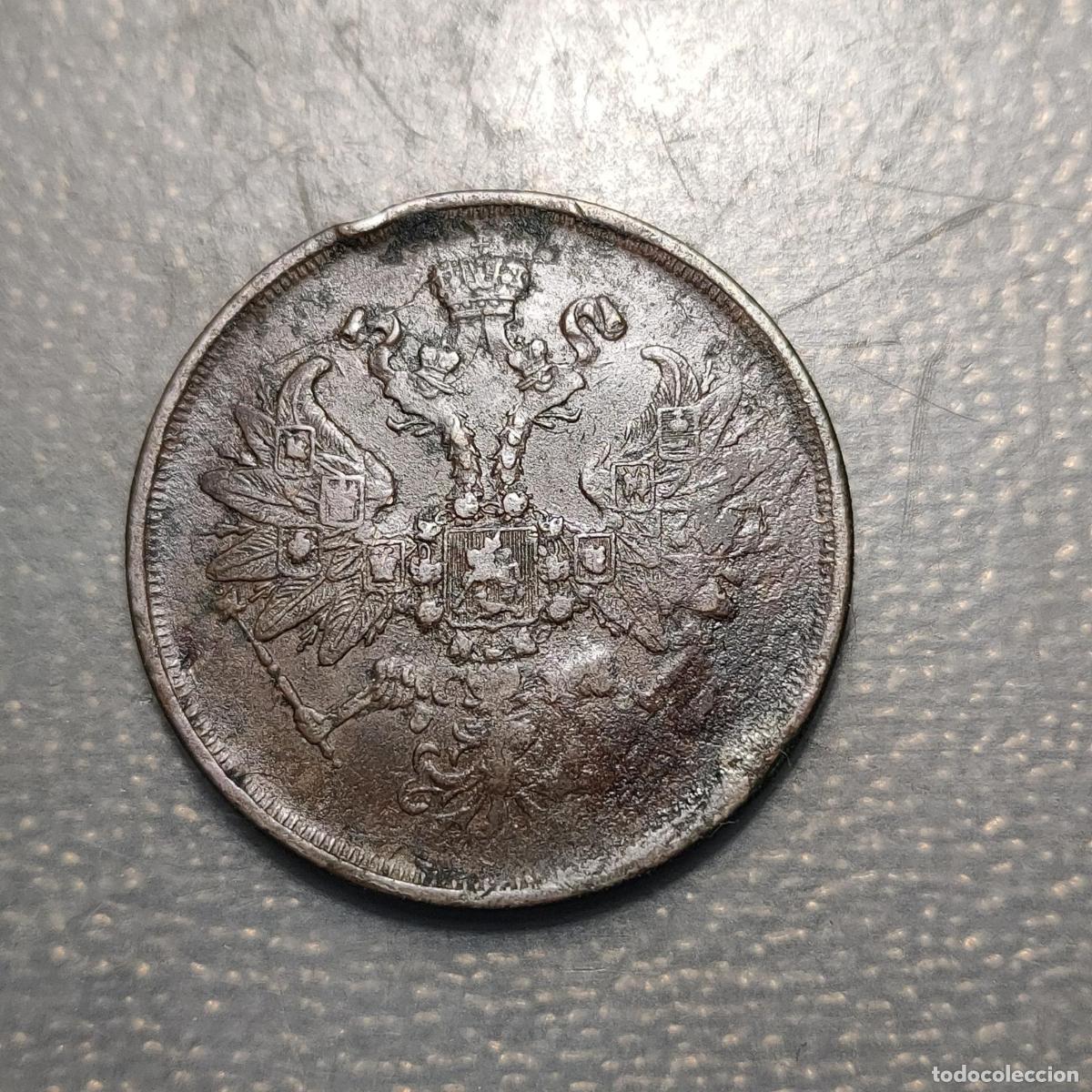 Monedas antiguas de Europa: RUSIA RUSSIA 2 KOPEKS 1866 EM BC+/MBC-