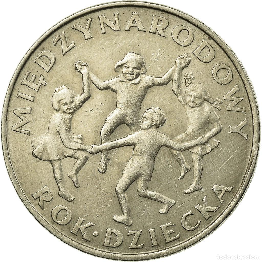 Monedas antiguas de Europa: [#722215] Moneda, Polonia, International Year of the Child, 20 Zlotych, 1979, Warsaw, MBC