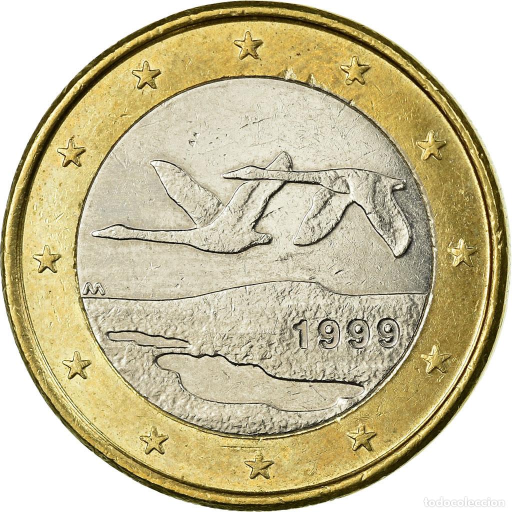 Monedas antiguas de Europa: [#723958] Finlandia, Euro, 1999, MBC, Bimet&aacute;lico, KM:104