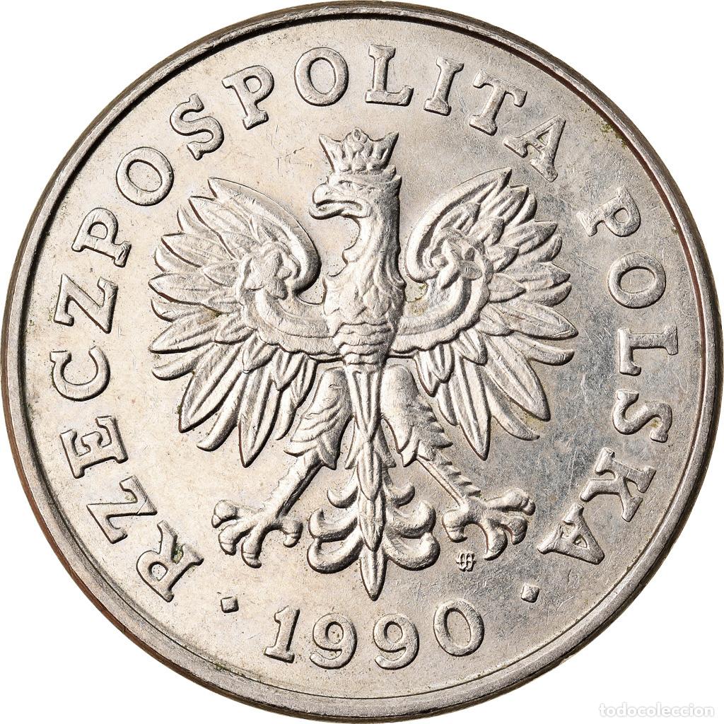 Monedas antiguas de Europa: [#793123] Moneda, Polonia, 100 Zlotych, 1990, Warsaw, MBC, Cobre - n&iacute;quel, KM:214