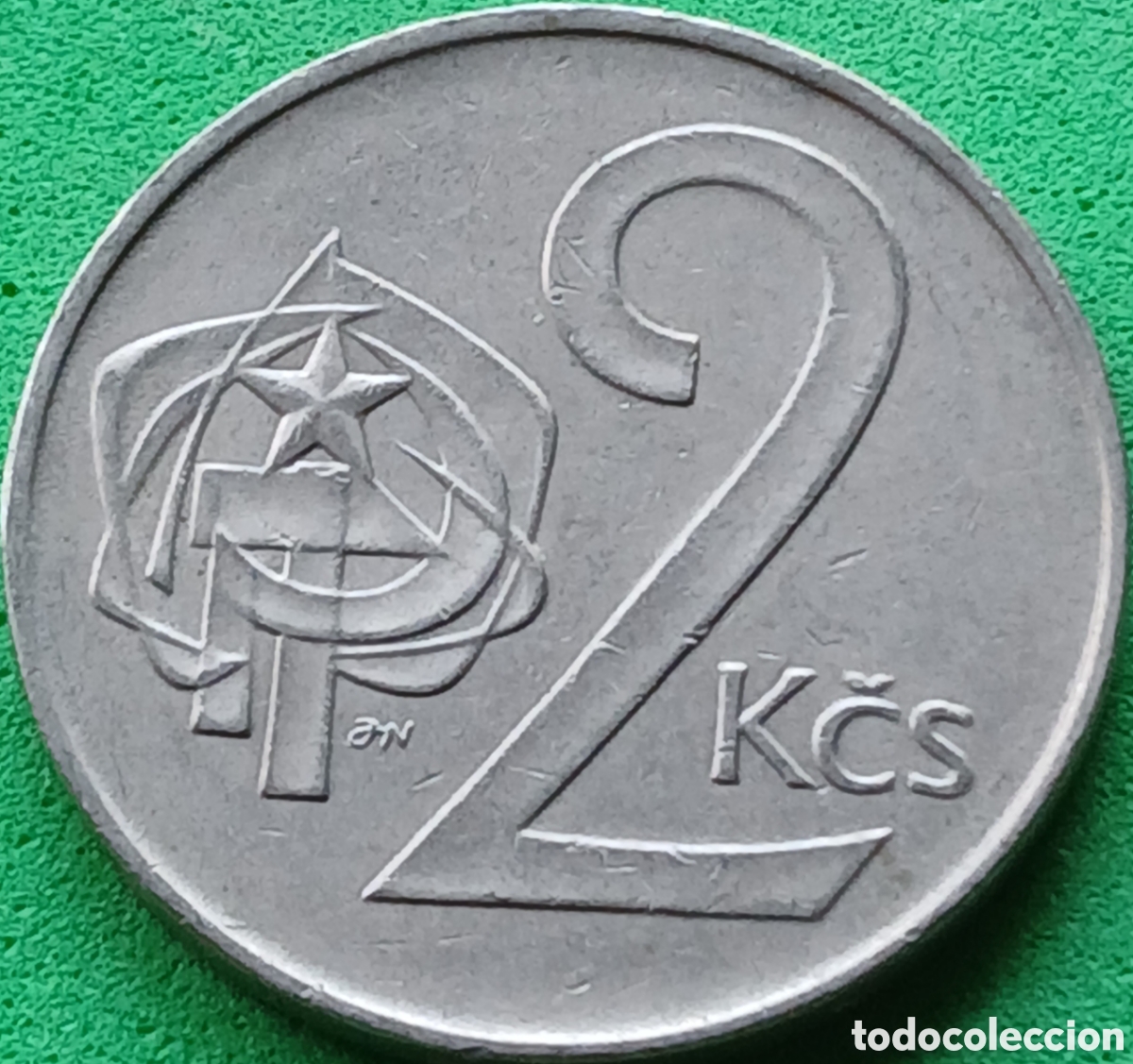 Monedas antiguas de Europa: Checoslovaquia 2 coronas 1990 km#75
