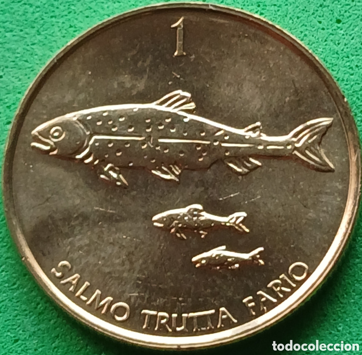 Monedas antiguas de Europa: Eslovenia 1 tolar 1994 km#4 &rdquo;4&rdquo; cerrado