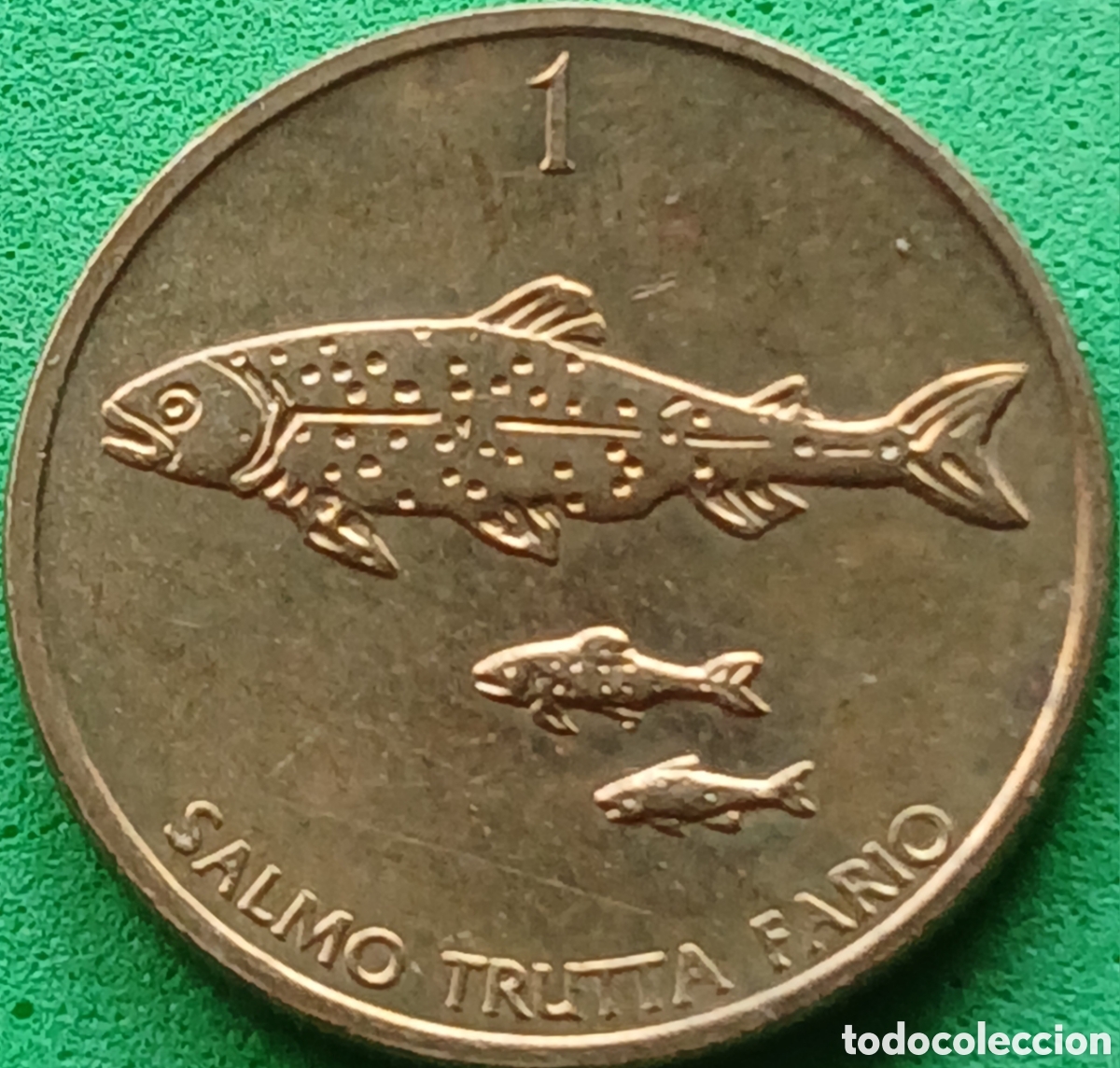 Monedas antiguas de Europa: Eslovenia 1 tolar 1997 km#4