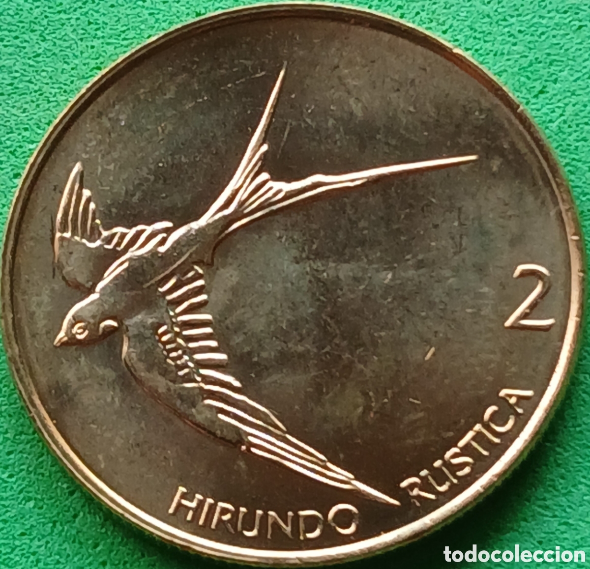 Monedas antiguas de Europa: Eslovenia 2 tolarja 2004 km#5