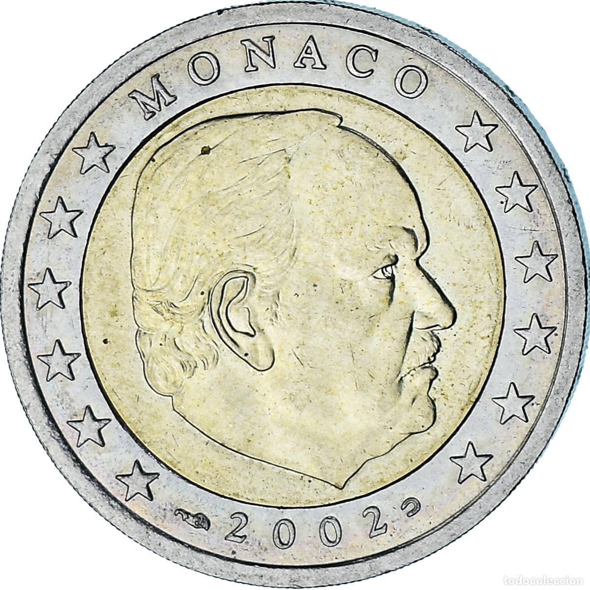 Monedas antiguas de Europa: [#1026998] M&oacute;naco, Rainier III, 2 Euro, 2002, Paris, EBC, Bimet&aacute;lico, Gadoury:MC179