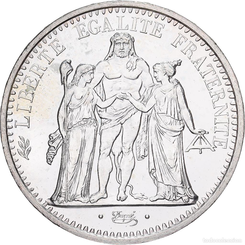 Monedas antiguas de Europa: [#138436] Francia, 10 Francs, Hercule, 1973, MDP, Plata, SC, Gadoury:813