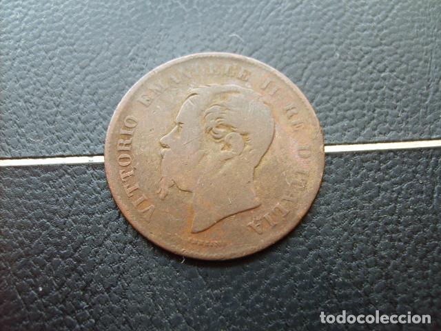 Monedas antiguas de Europa: ITALIA 5 CENTESIMI 1861 N