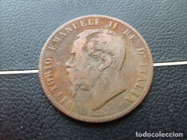 Monedas antiguas de Europa: ITALIA 10 CENTESIMI 1866 M