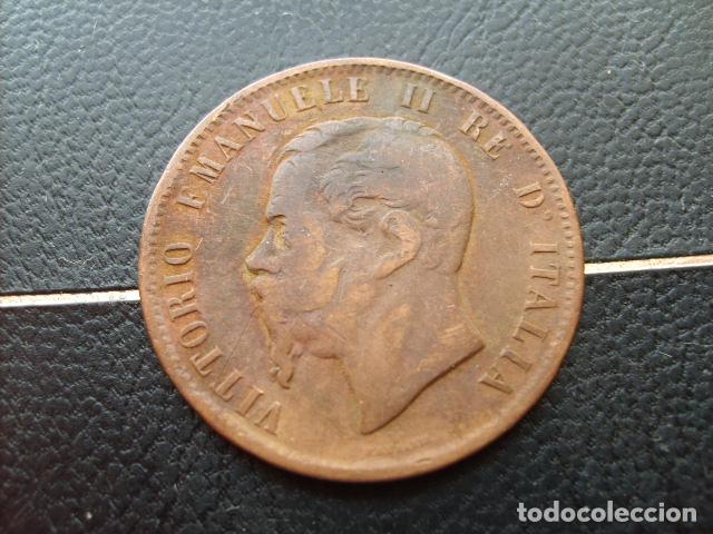Monedas antiguas de Europa: ITALIA 10 CENTESIMI 1866 N