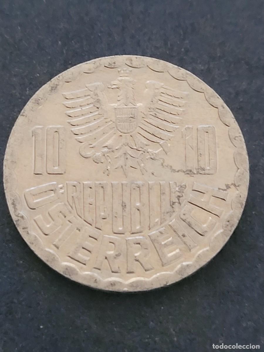 Monedas antiguas de Europa: Moneda 10 groschen 1987 Austria