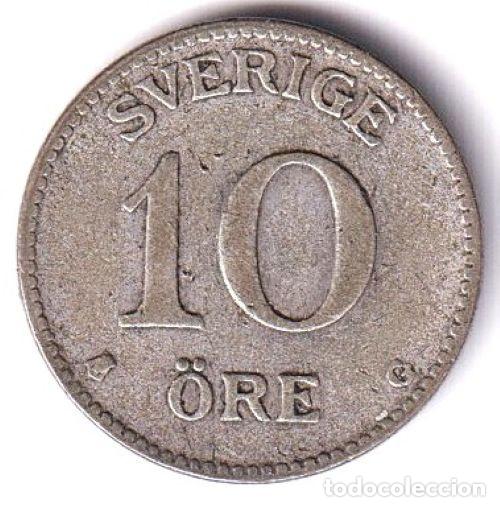 Monedas antiguas de Europa: MONEDA SUECIA - 10 ORE 1937 - ESTOCOLMO - PLATA