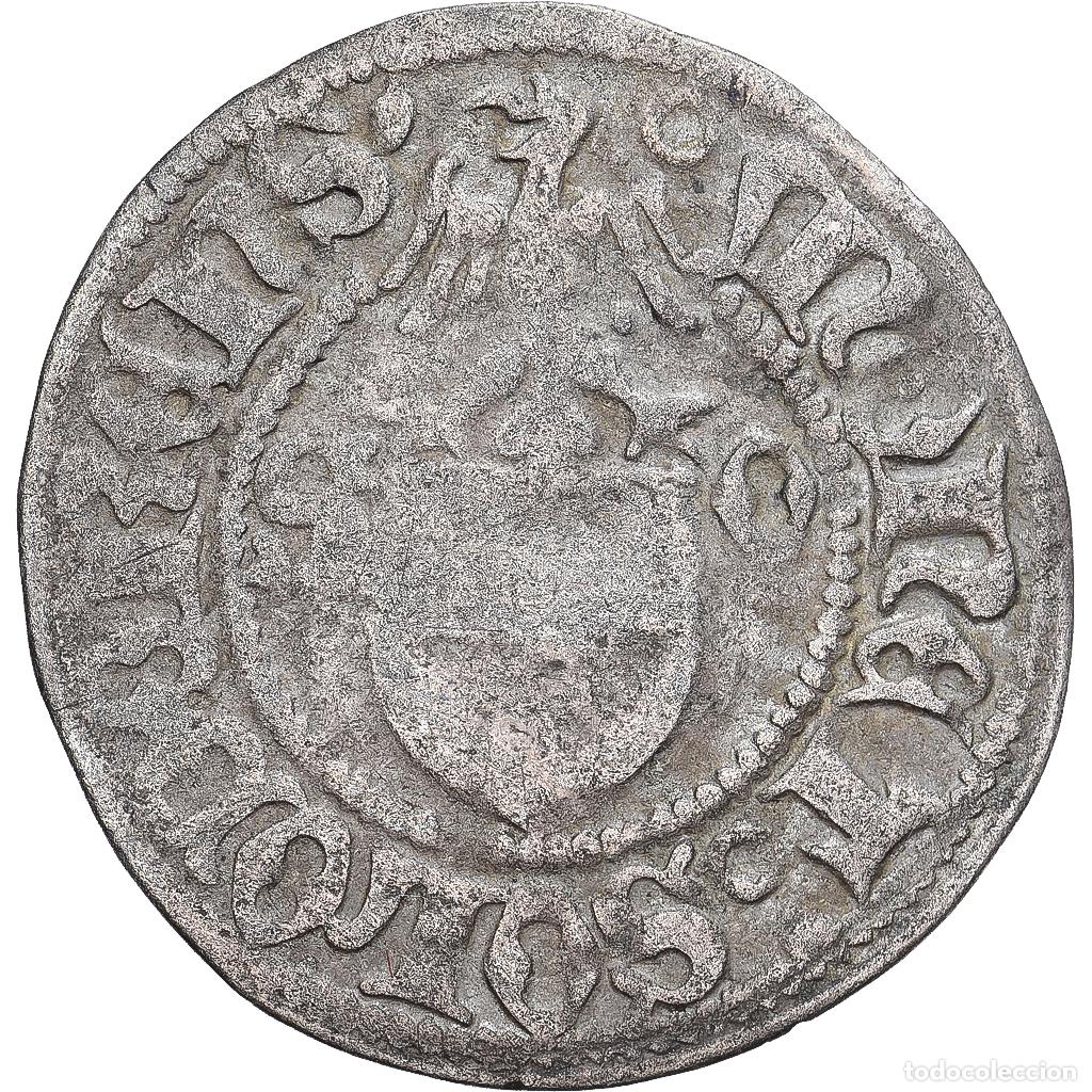 Monedas antiguas de Europa: [#139272] City of Solothurn, F&uuml;nfer, 1461-1500, Plata, BC+