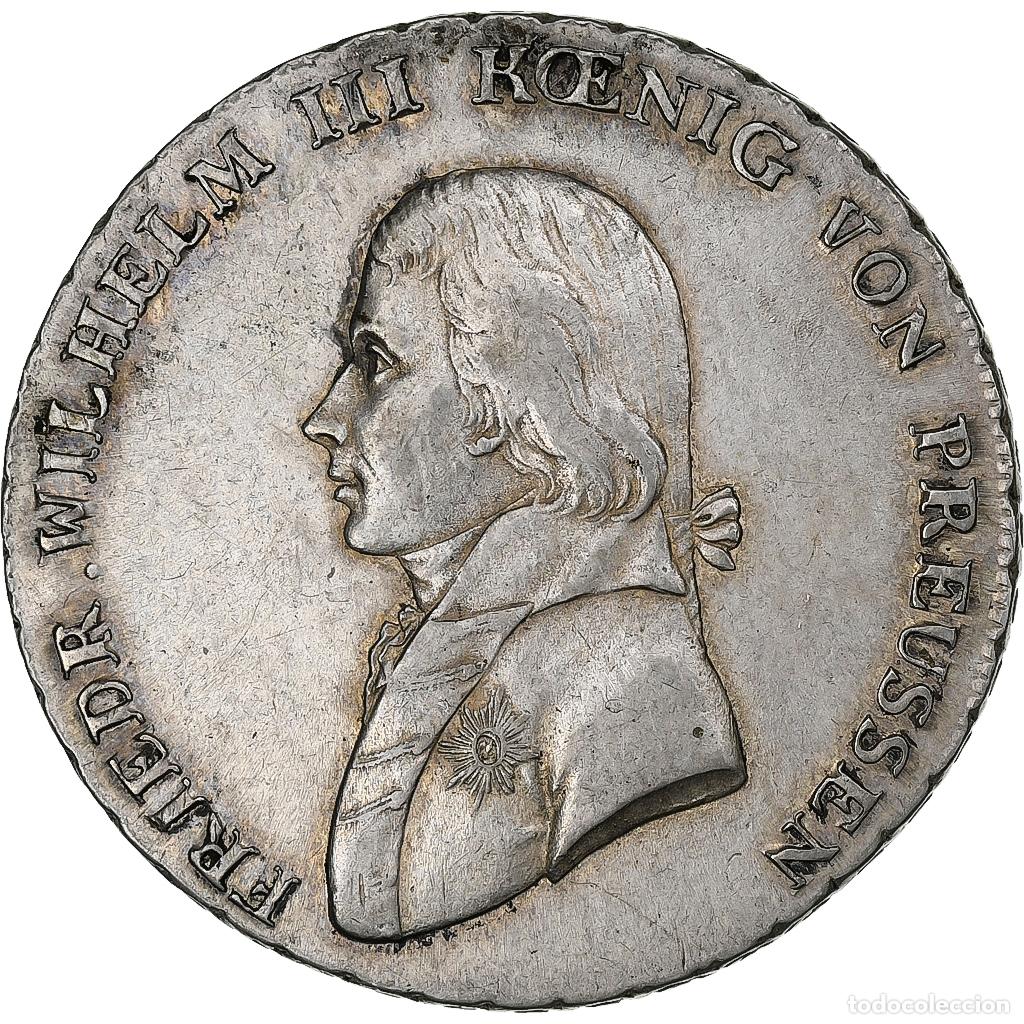 Monedas antiguas de Europa: [#1277836] Kingdom of Prussia, Friedrich Wilhelm III, Thaler, 1800, Berlin, Plata, MBC