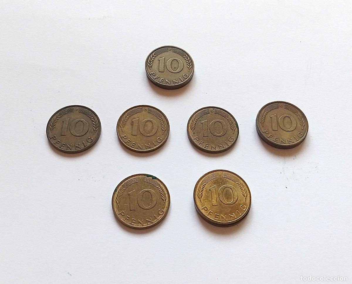Monete antiche di Europa: ALEMANIA - 10 MONEDAS - Entre 1950 y 1987 -VER LISTADO