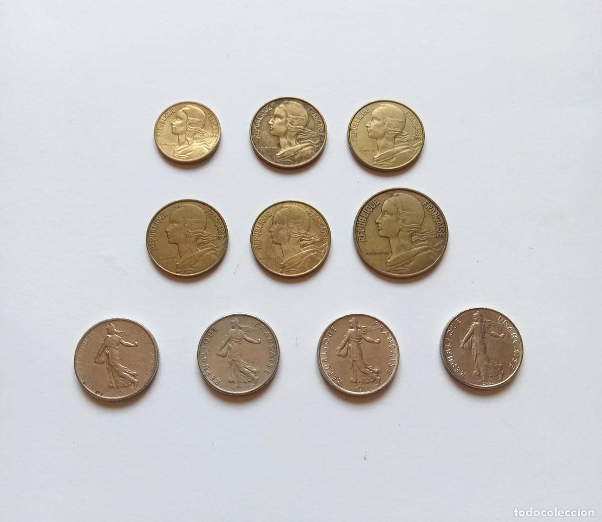 Monete antiche di Europa: FRANCIA - 10 MONEDAS - Entre 1963 y 1993 - VER LISTADO