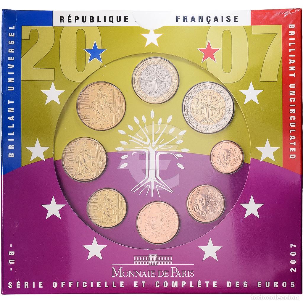 Monedas antiguas de Europa: [#1545750] Francia, Set 1 ct. - 2 Euro, BU, 2007, MDP, Sin informaci&oacute;n, FDC