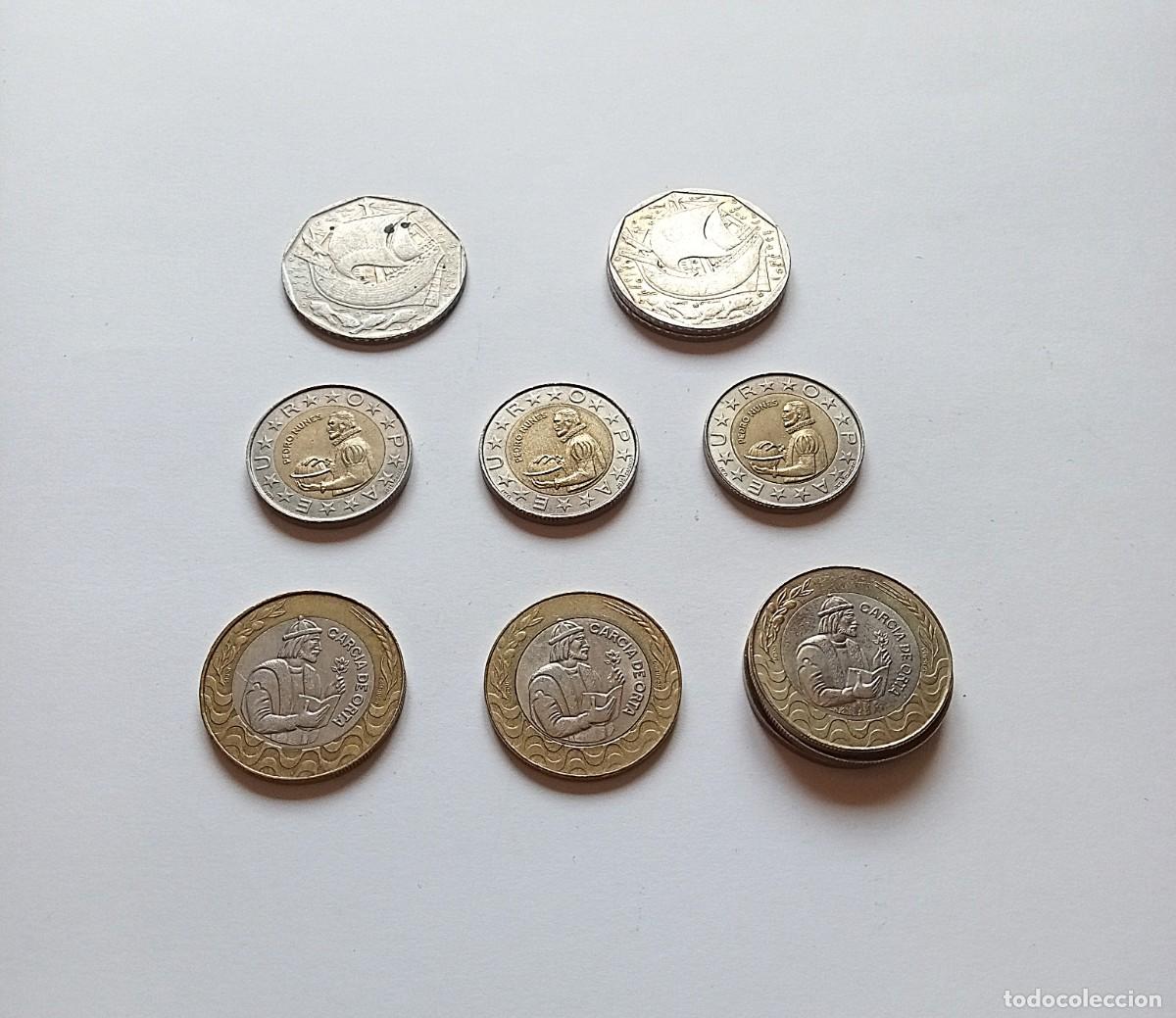 Monedas antiguas de Europa: PORTUGAL - 11 MONEDAS - Entre 1987 y 1999 - VER LISTADO