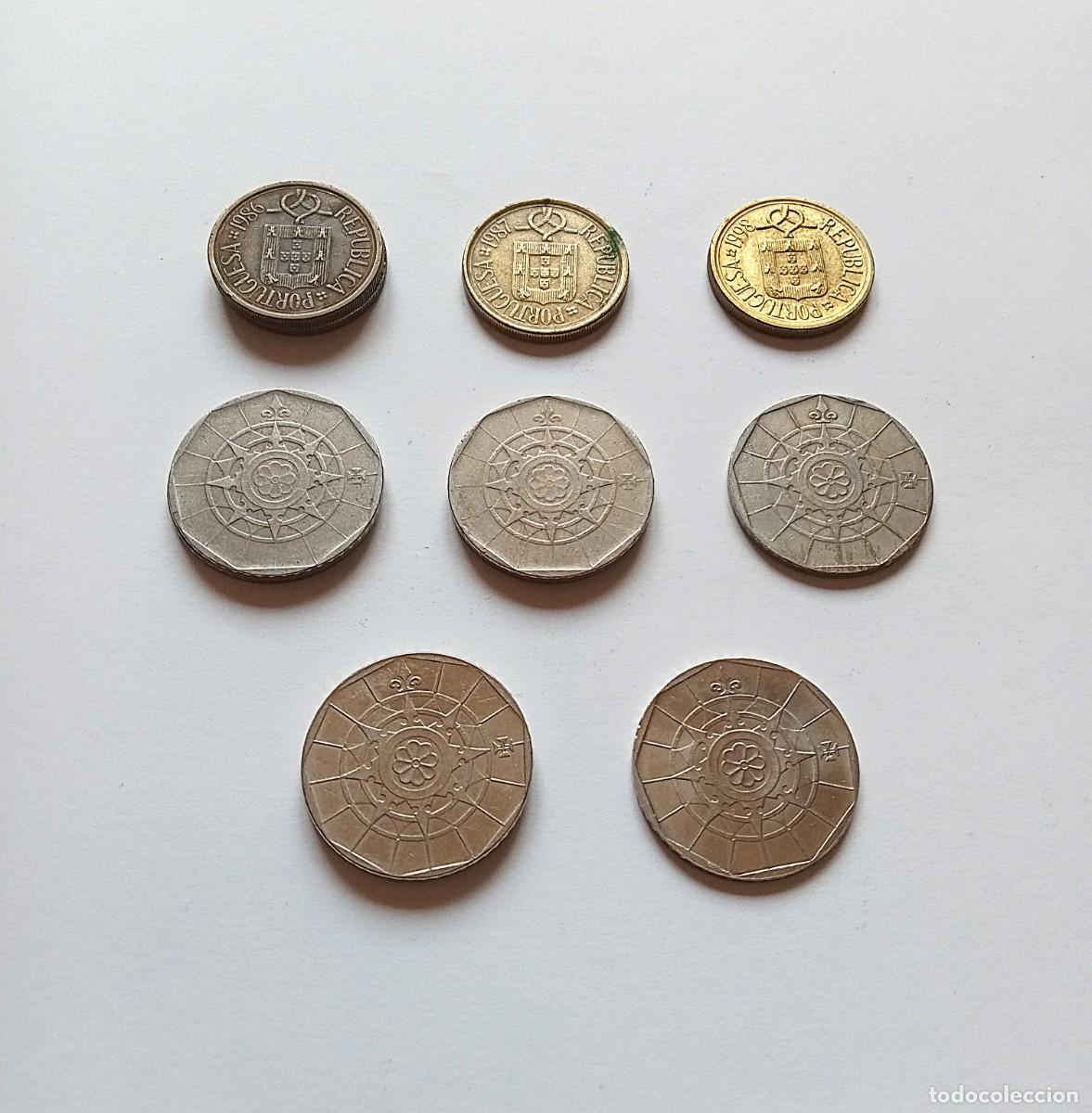 Monedas antiguas de Europa: PORTUGAL - 12 MONEDAS - Entre 1986 y 1999 - VER LISTADO