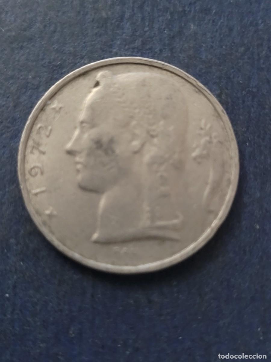 Monedas antiguas de Europa: Moneda 5 francos 1972 &rdquo;belgique&rdquo; B&eacute;lgica