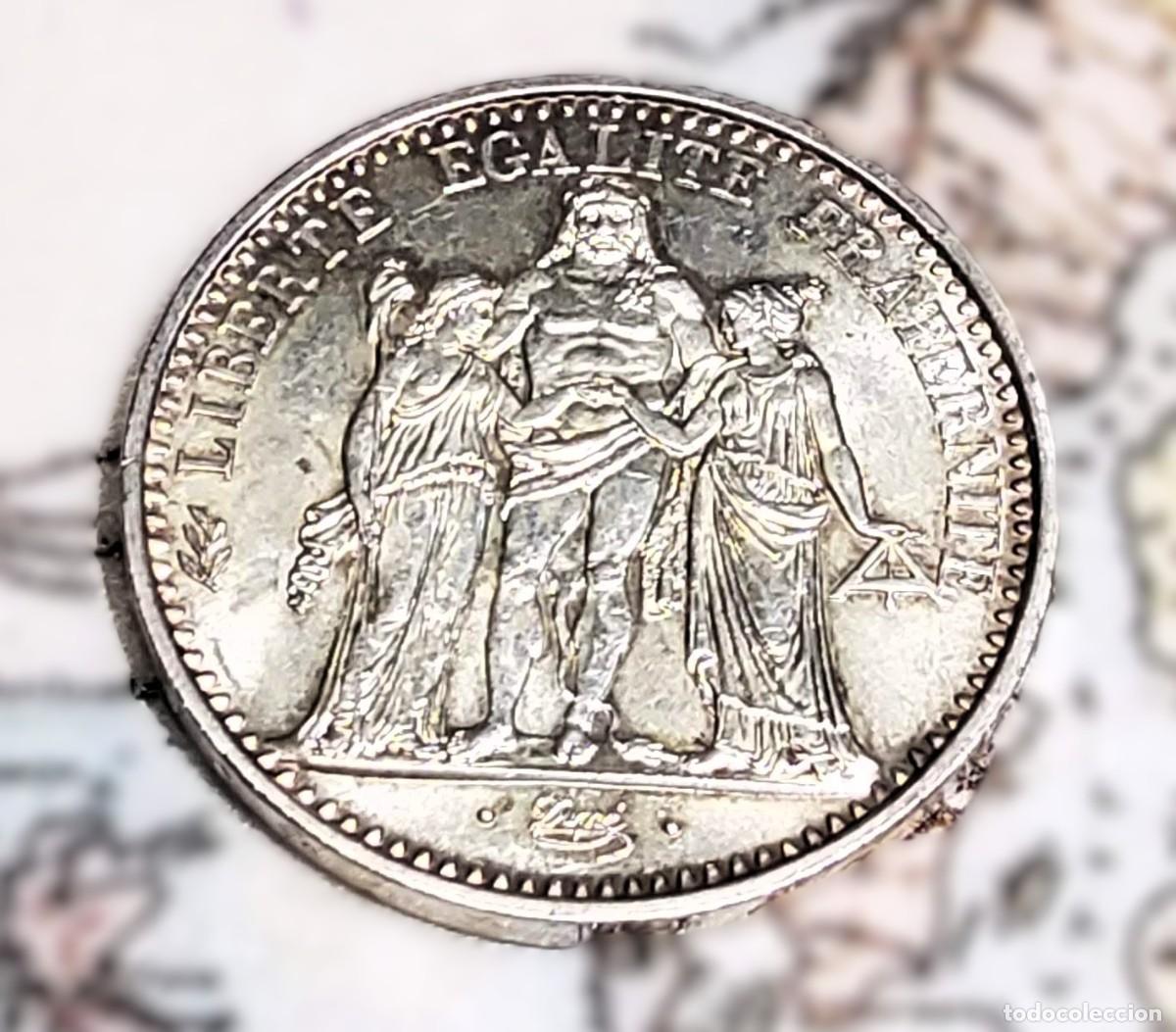 Monedas antiguas de Europa: MONEDA DE PLATA DE 10 FRANCOS DE FRANCIA DEL A&Ntilde;O 1970.SIN CIRCULAR