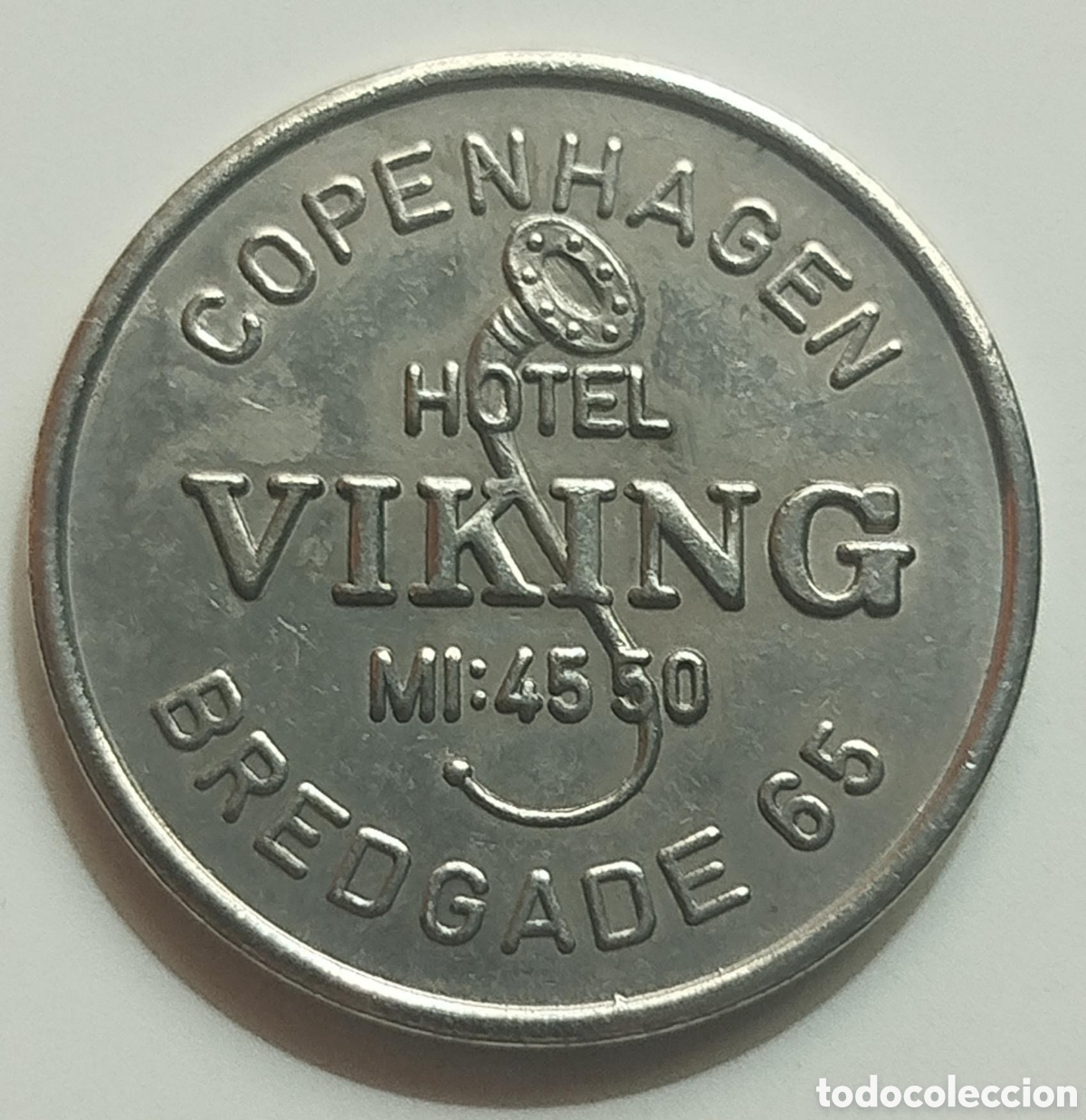 Alte M&uuml;nzen aus Europa: Ficha Publicitaria Hotel Viking Copenhague 1965