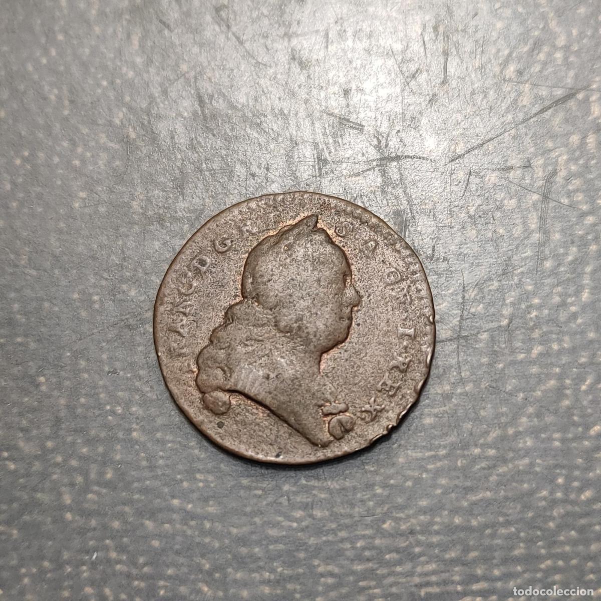 Monedas antiguas de Europa: FRANCIA FRANCE DUKE OF LORRAINE FRANZ I 1 KREUZER 1759