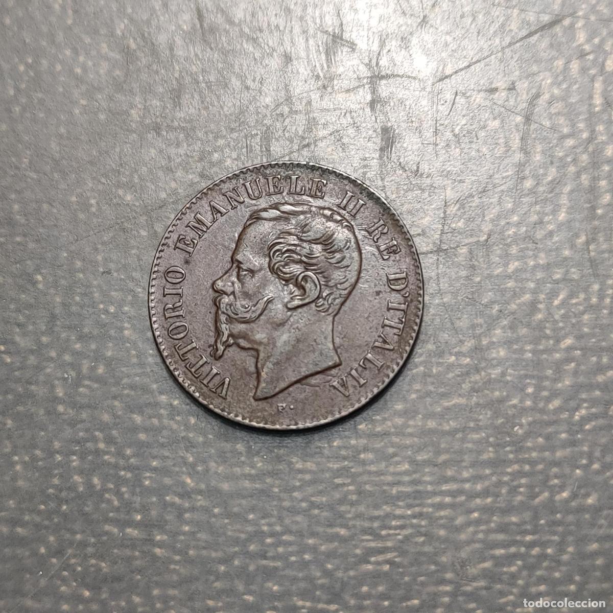 Monedas antiguas de Europa: ITALIA REINO VITTORIO EMANUELE II 2 CENTESIMI 1867 M EBC