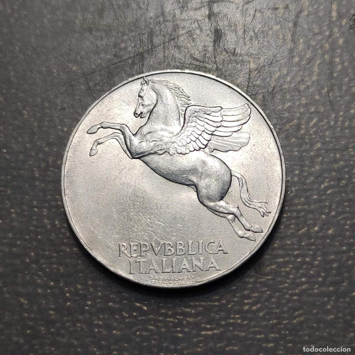 Monedas antiguas de Europa: ITALIA 10 LIRE 1950 EBC+/SC-