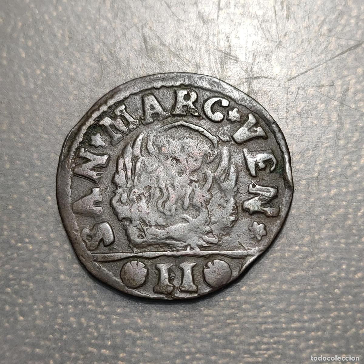 Monedas antiguas de Europa: ITALIA VENEZIA DALMATIA & ALBANIA 2 SOLDI S/F