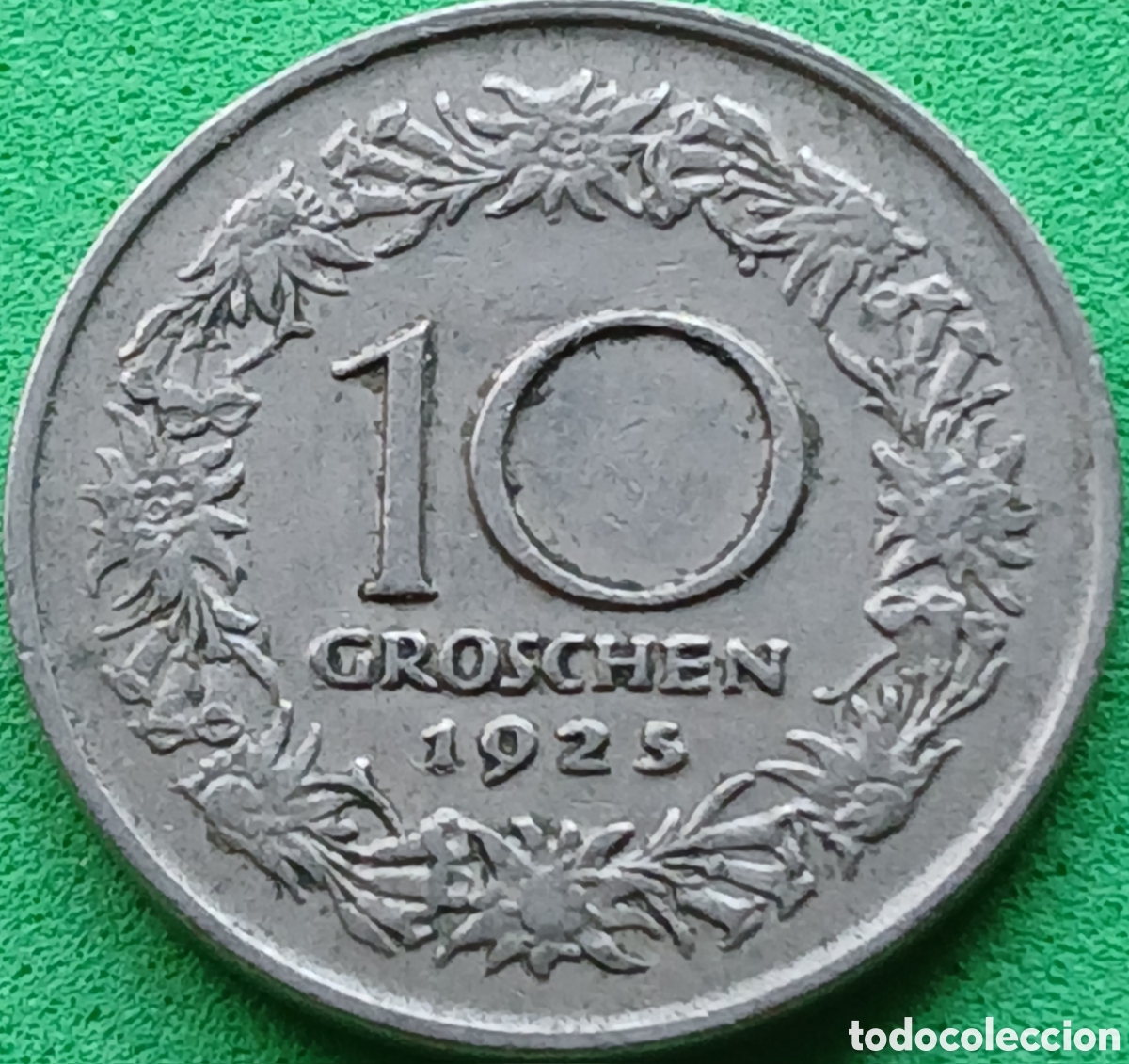 Monedas antiguas de Europa: Austria 10 groschen 1925 km#2838