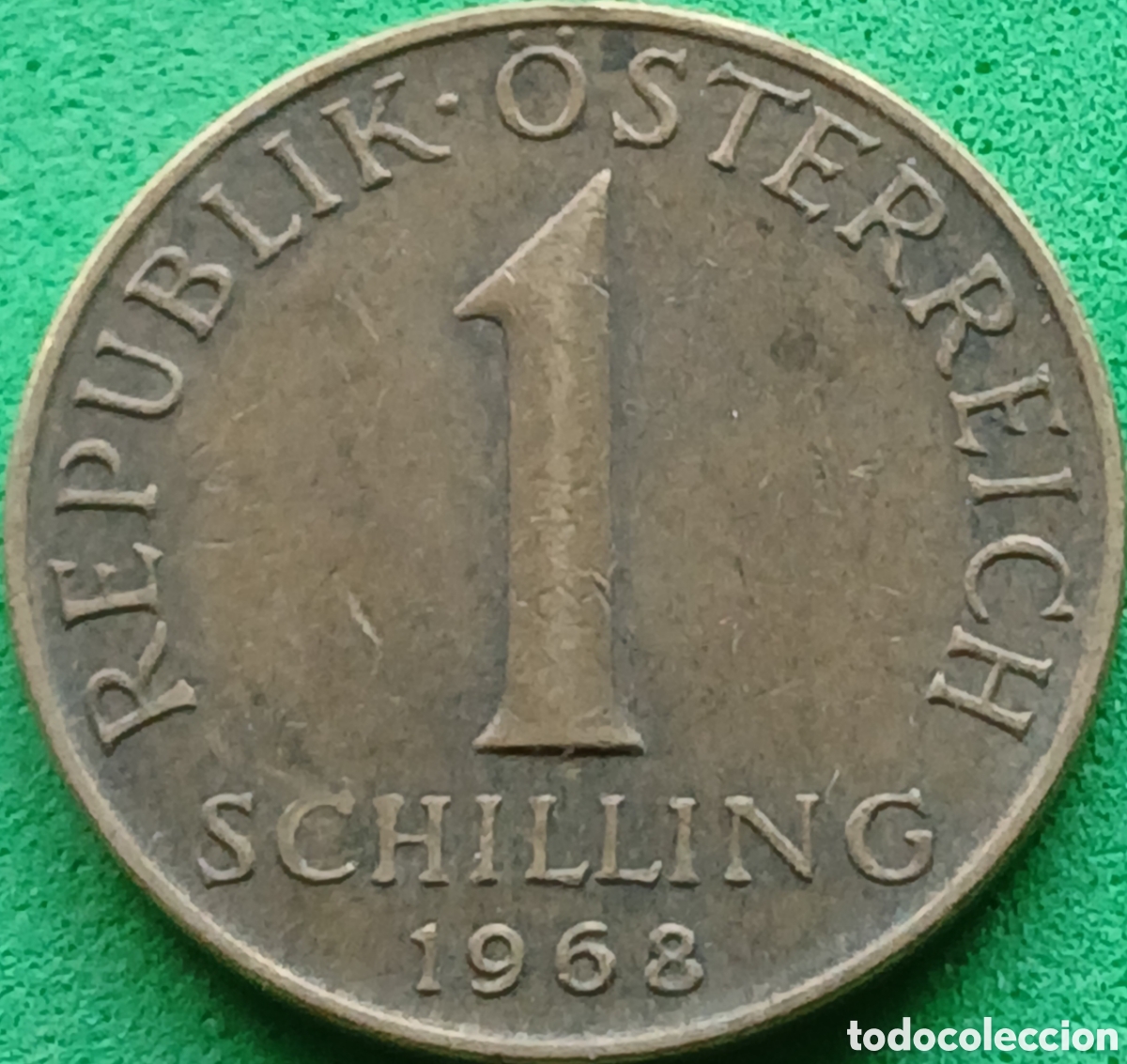 Monedas antiguas de Europa: Austria 1 schilling 1968 km#2886