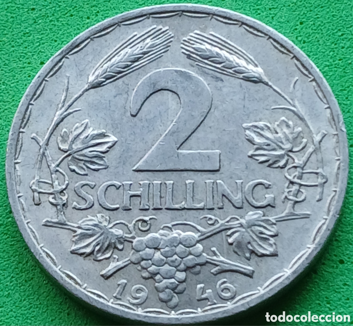 Monedas antiguas de Europa: Austria 2 schilling 1946 km#2872