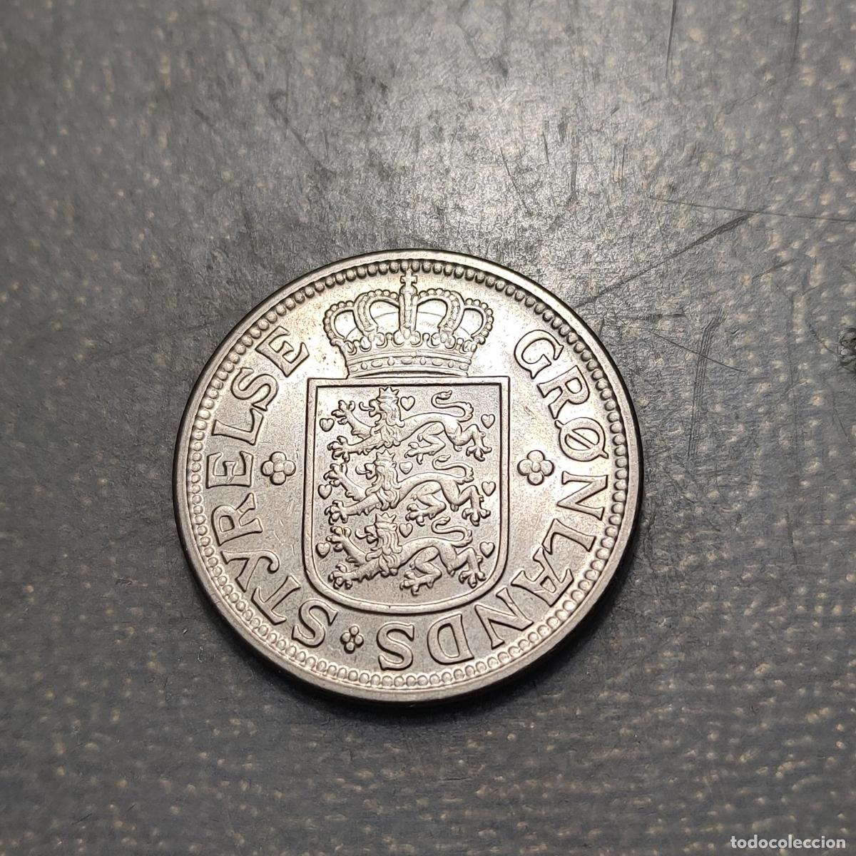Monedas antiguas de Europa: DINAMARCA DENMARK GROENLANDIA GREENLAND 25 ORE 1926 KM 5 PRACTICAMENTE SC UNC