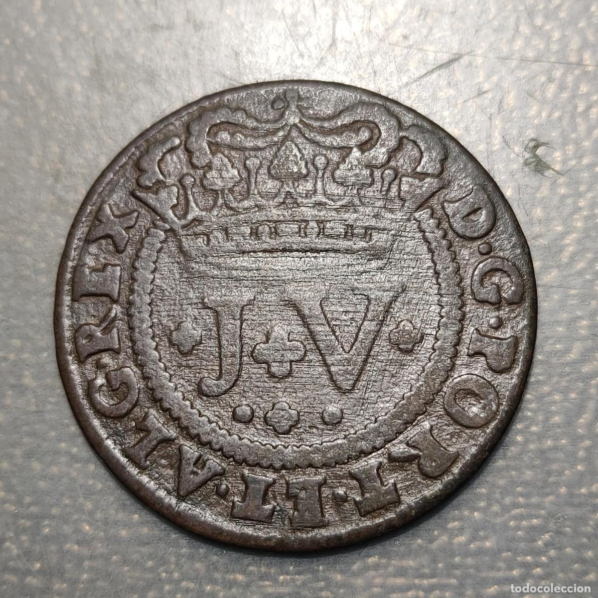 Monete antiche di Europa: PORTUGAL JOAO V 10 REIS 1721 BC