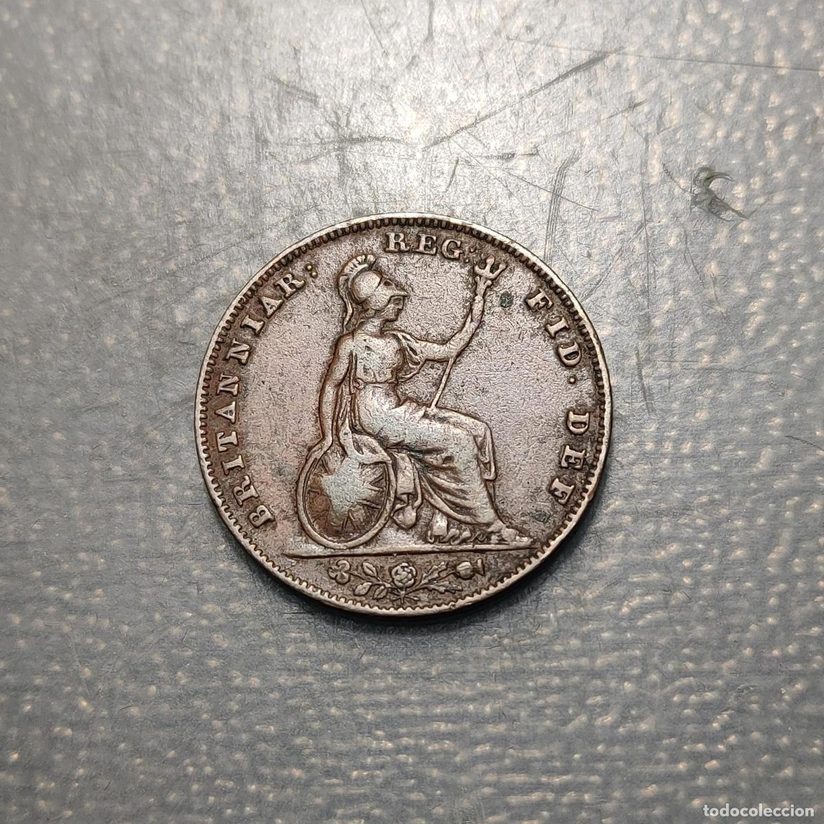Monedas antiguas de Europa: GREAT BRITAIN GRAN BRETA&Ntilde;A VICTORIA FARTHING 1839 MBC-