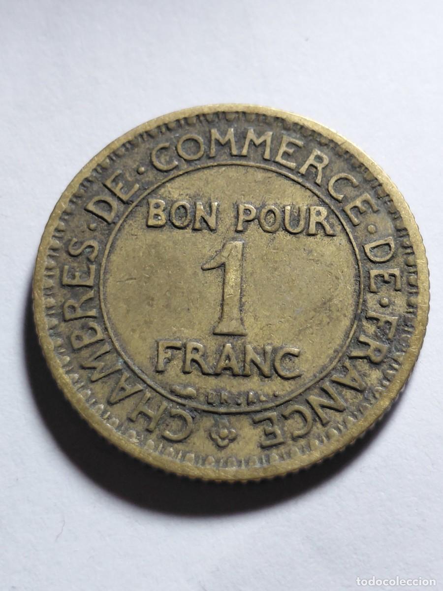 Monedas antiguas de Europa: FRANCIA - CHAMBRES DE COMMERCE DE FRANCE - BON POUR 1 FRANC 1921