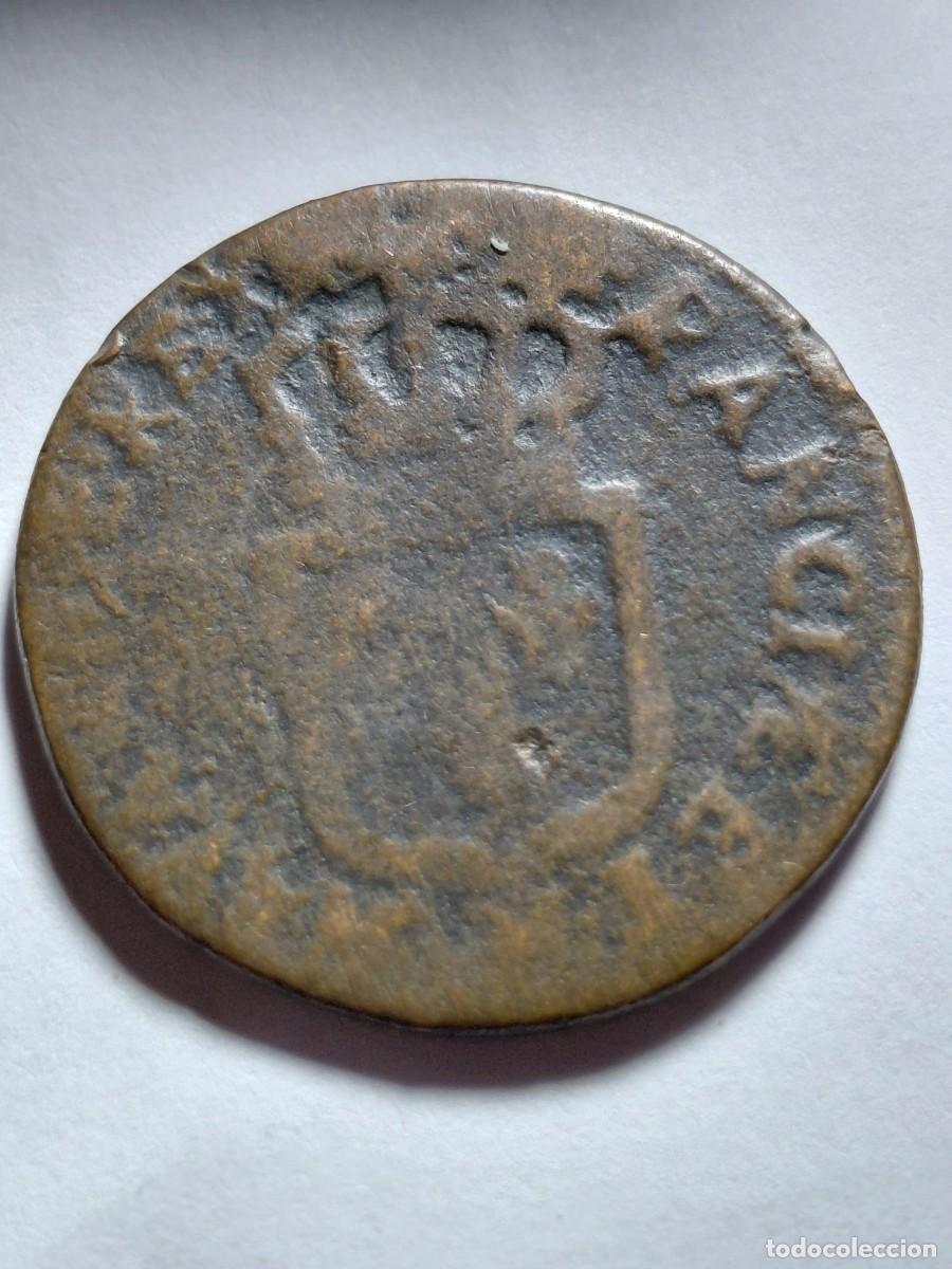 Monedas antiguas de Europa: FRANCIA - LUIS XVI - 1 SOL pegote en fecha - KM578