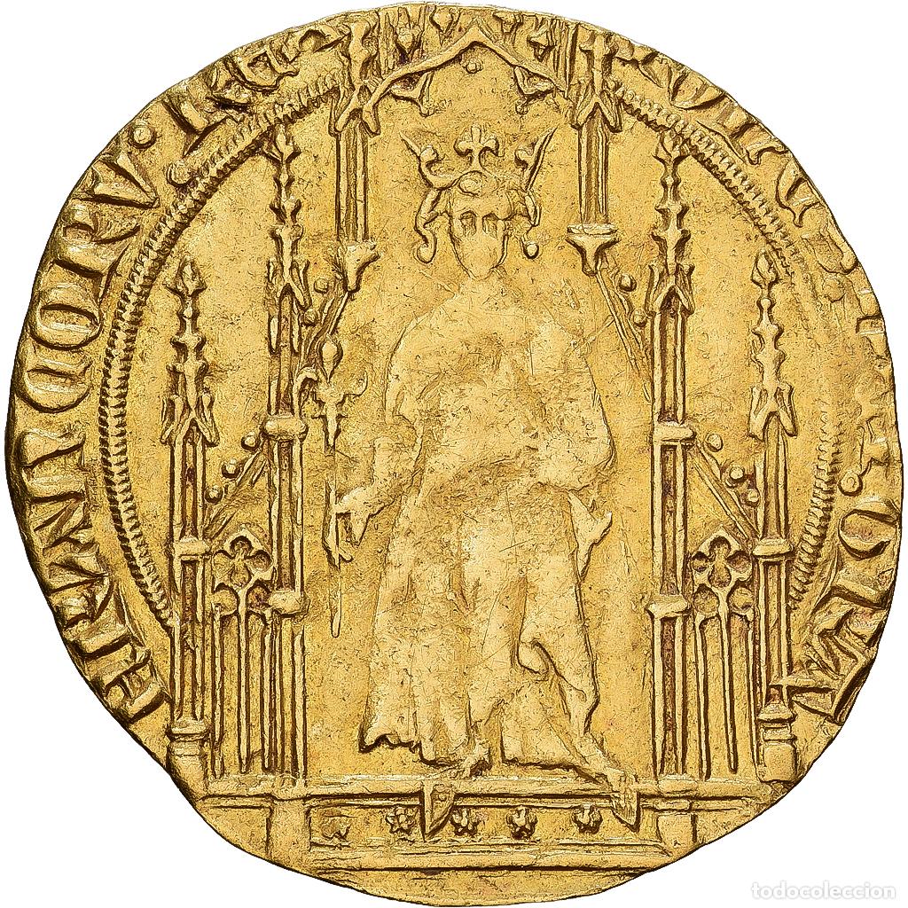 Monedas antiguas de Europa: [#1545913] Francia, Jean II le Bon, Royal d'or, 1359, Oro, BC+