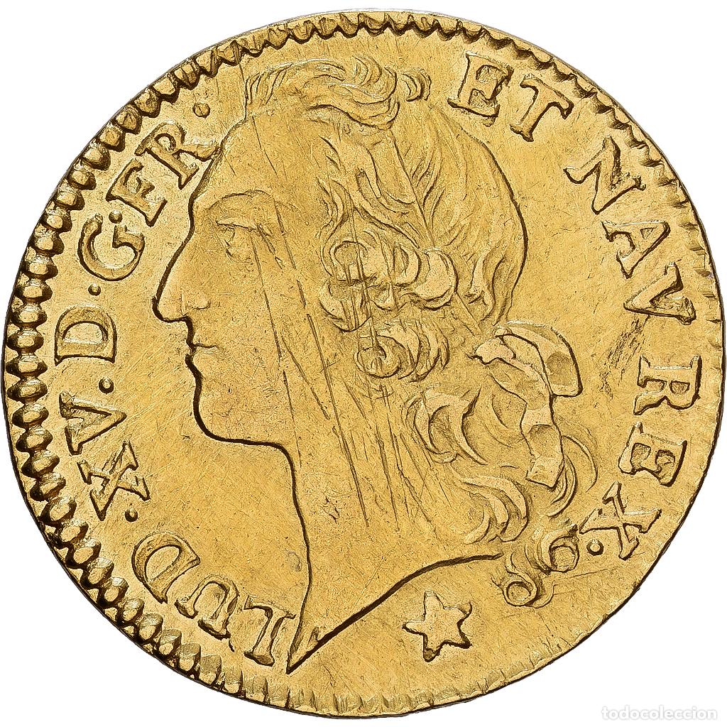 Monedas antiguas de Europa: [#1545889] Moneda, Francia, Louis XV, Louis d'or au bandeau, Louis d'Or, 1751, La Rochelle