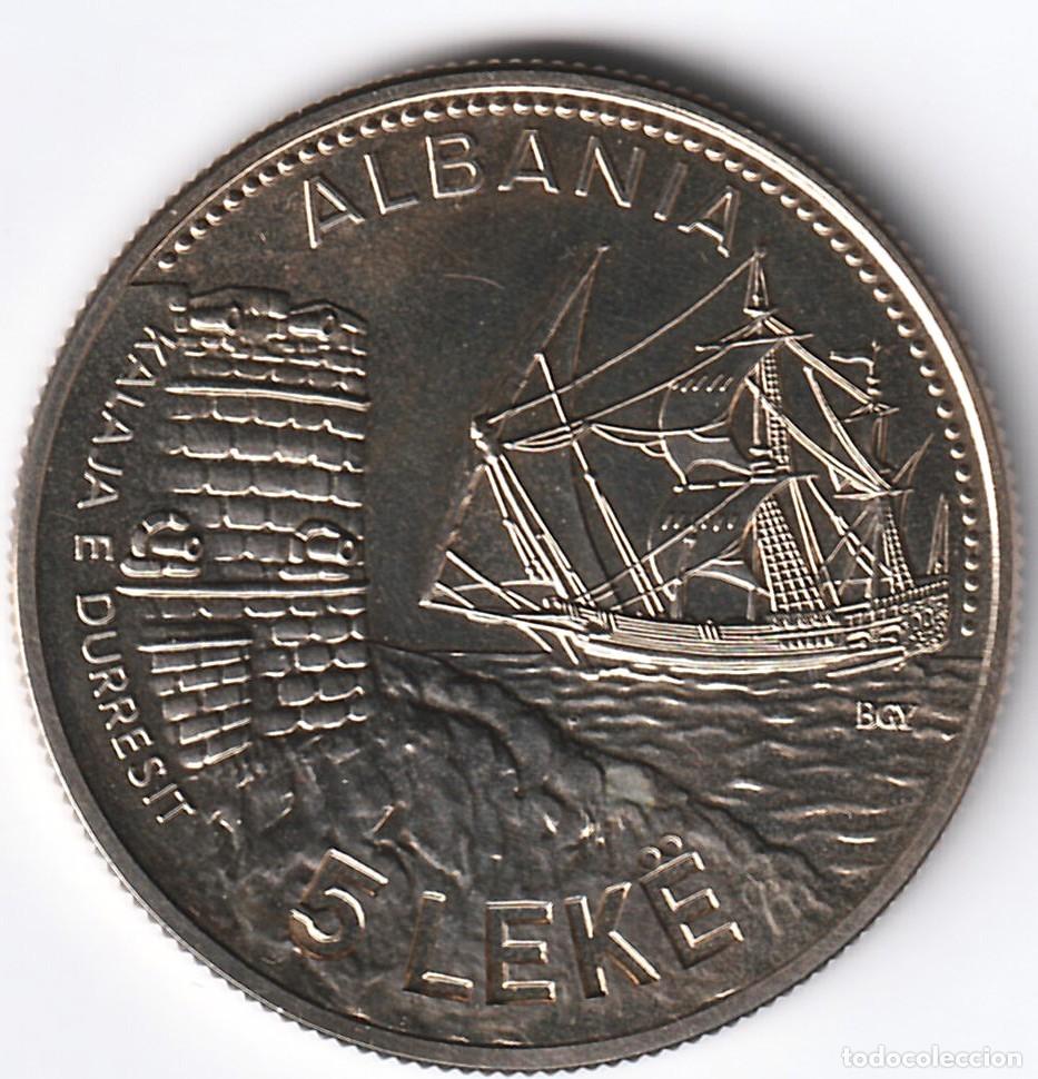 Monedas antiguas de Europa: Albania 5 leke 1987 KM# 57