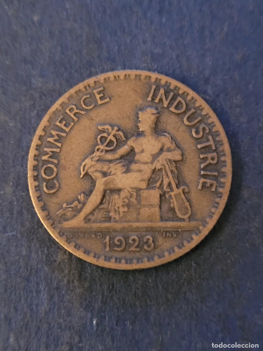 Monedas antiguas de Europa: Moneda 1 franco 1923 Francia