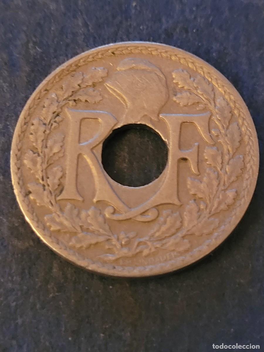 Monedas antiguas de Europa: Moneda 10 c&eacute;ntimos 1920 Francia
