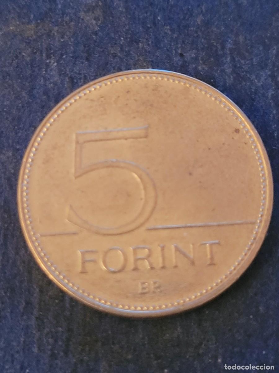 Monedas antiguas de Europa: Moneda 5 florines 2018 Hungr&iacute;a - Foto 2