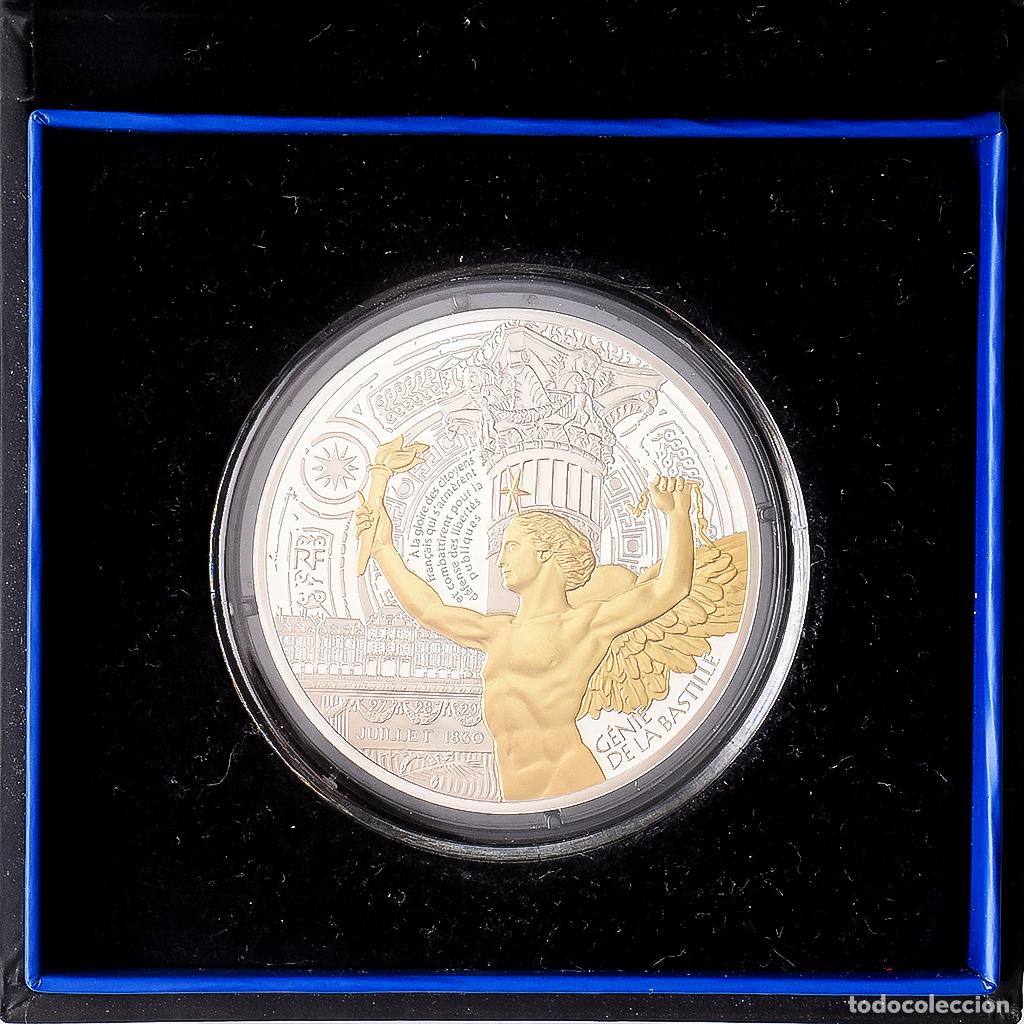 Monedas antiguas de Europa: [#1545994] Francia, 10 Euro, g&eacute;nie de la Bastille, Prueba, 2017, MDP, Plata, FDC