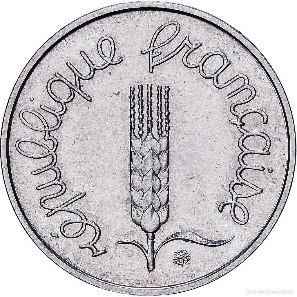 Monedas antiguas de Europa: [#1545815] Francia, 1 Centime, &Eacute;pi, 1973, MDP, Rebord, Acero inoxidable, FDC, Gadoury:91