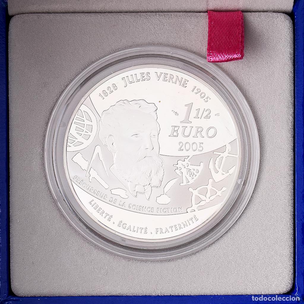 Monedas antiguas de Europa: [#1545959] Francia, 1 1/2 Euro, 20000 Lieues sous les Mers, Jules Verne, Prueba, 2005, MDP